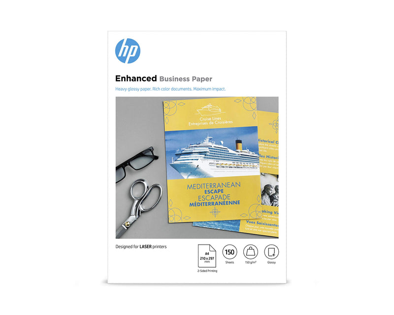 HP A4 White Enhanced Business Paper 150gsm (Pack of 150