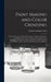 Paint Making and Color Grinding; a Practical Treatise for Paint Manufacturers and Factory Managers, Including Comprehensive Information Regarding Factory Arrangement; Pigments; Vehicles and Thinners; Liquid and Cold Water Paints as Well as Practical...