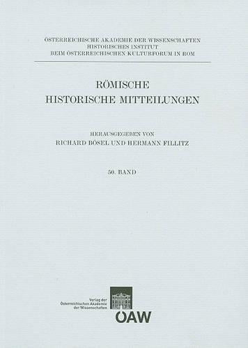 Romische Historische Mitteilungen Band 50/2008