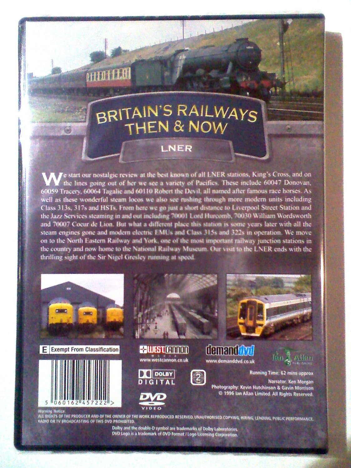 Britains Railways Then & Now - Lner  - (Uk Edition)