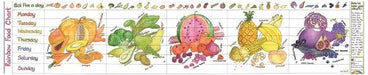 Rainbow Food Activity Chart