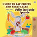 I Love to Eat Fruits and Vegetables (English Croatian Bilingual Book for Kids) (English Croatian Bilingual Collection