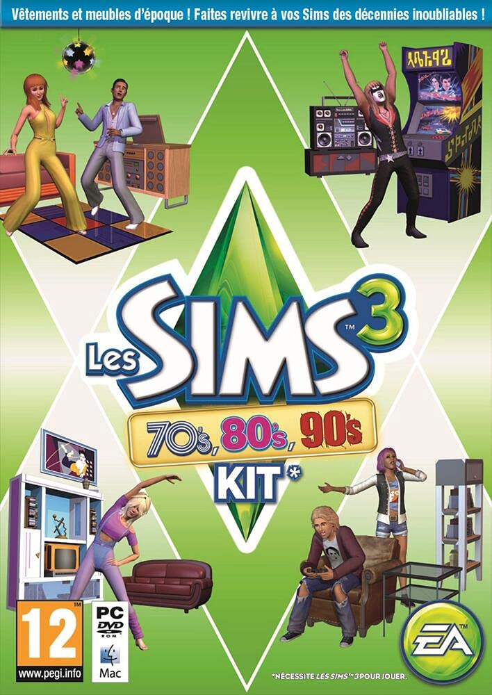 `Les Sims 3-70`S, 80`S, 90`S Kit`