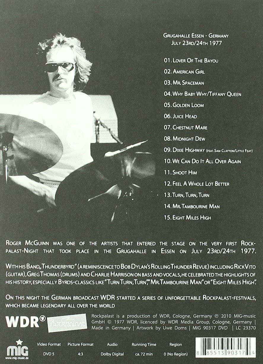 Roger McGuinn's Thunderbyrd-Rockpalast:Westcoast Legends Vol. 4