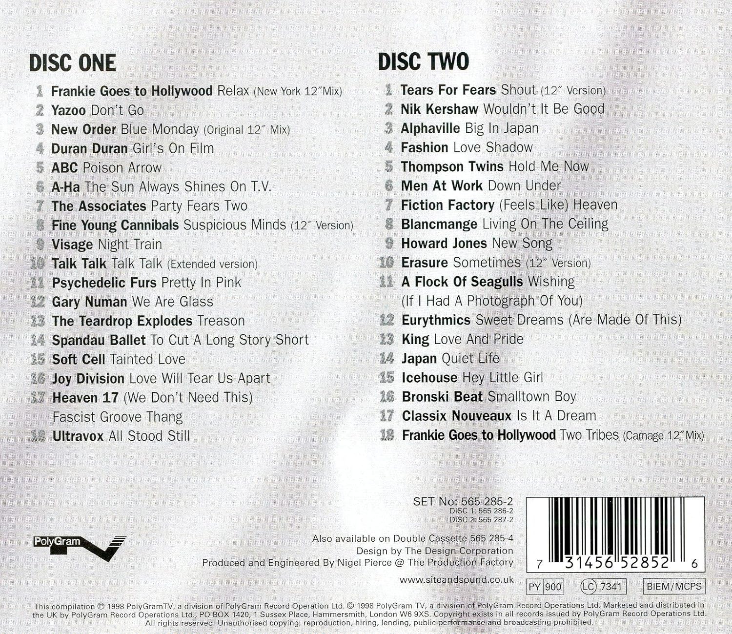 Relax! The Ultimate 80's Mix