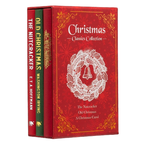 Christmas Classics Collection: The Nutcracker, Old Christmas, A Christmas Carol (Deluxe 3-Book Boxed Set
