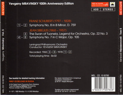 mravinsky collection, vol 1 a 5