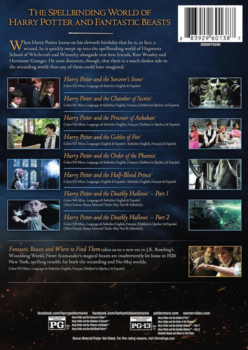 Wizarding World 9-Film Collections (9 Dvd) - (Italian Import)