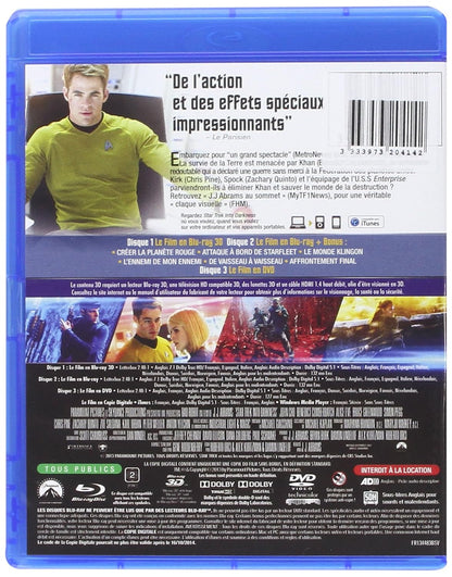 STAR TREK - INTO DARKNESS (3 Blu-ray)