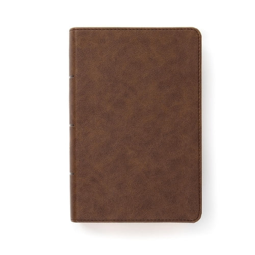 CSB Single-Column Compact Bible, Brown