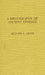 Bibliography of Ancient Ephesus