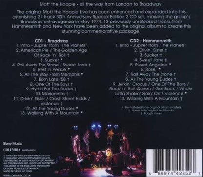 Mott the Hoople Live-Thirtieth Anniversary Edition