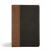 KJV Personal Size Giant Print Bible, Black/Brown, Indexed