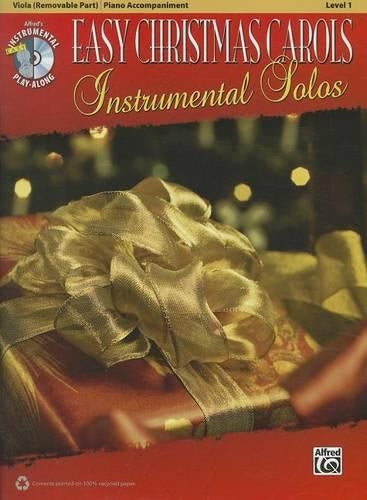 Easy Christmas Carols Instr. Solos for Strings