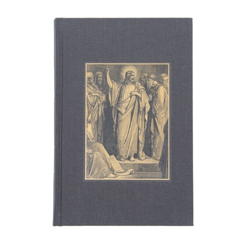 CSB Adorned Bible, Charcoal Cloth-Over-Board