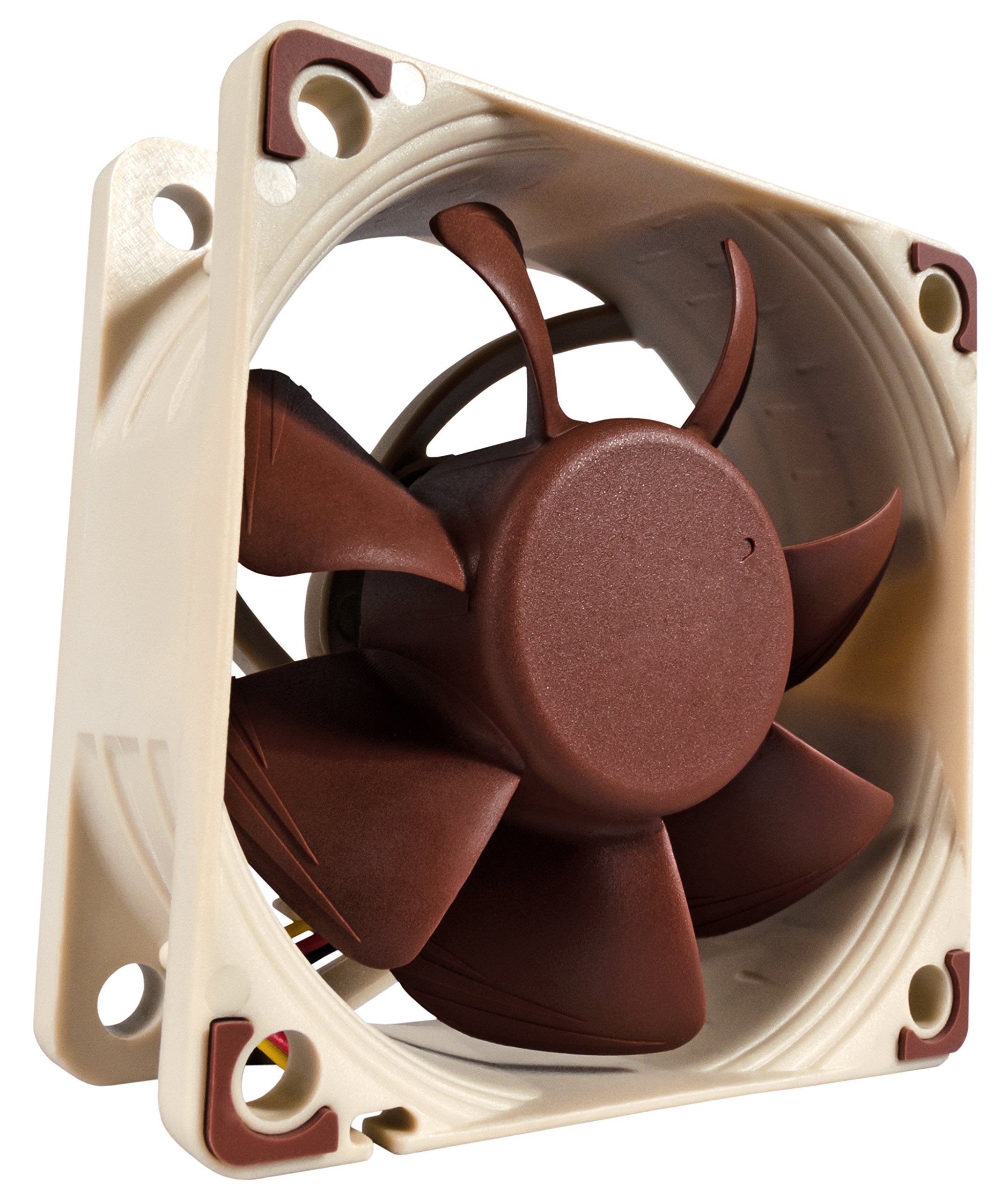 Noctua NF-A6x25 FLX, Premium Quiet Fan, 3-Pin (60mm, Brown