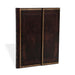 Black Moroccan (Old Leather Collection) Ultra Unlined Hardcover Journal