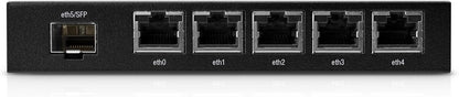 Ubiquiti Networks EdgeRouter X, 5-Port Gb 1xSFP with PoE, 11885 (with PoE