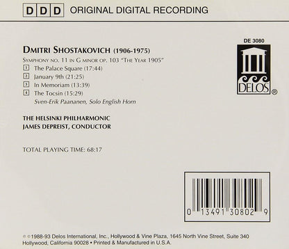 Symphony No. 11 1905 (Depriest, Helsinki Philharmonic)
