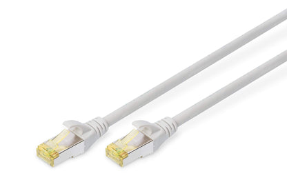 DIGITUS 2 m Cat6 A S/FTP Network Cable – (Cat6 a, S/FTP (S-STP), RJ-45, RJ-45, Male/Male, -20 – 60 °C