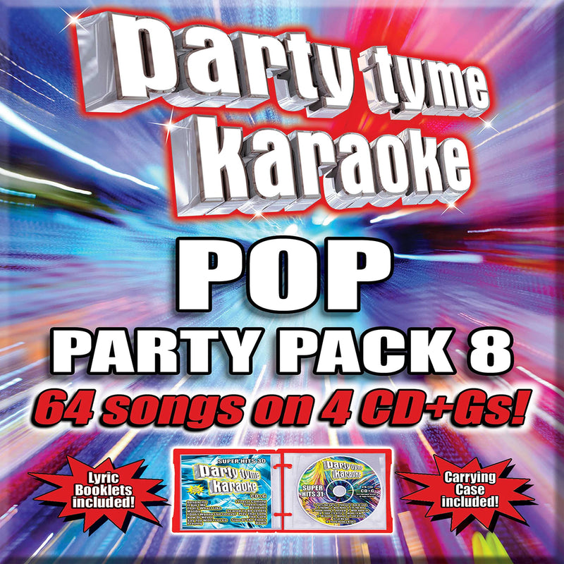 Party Tyme Pop Party Pack 8