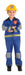 Rubie's 889518S Official Fireman Fancy Dress, Kids', Small (Age 3-4 Years
