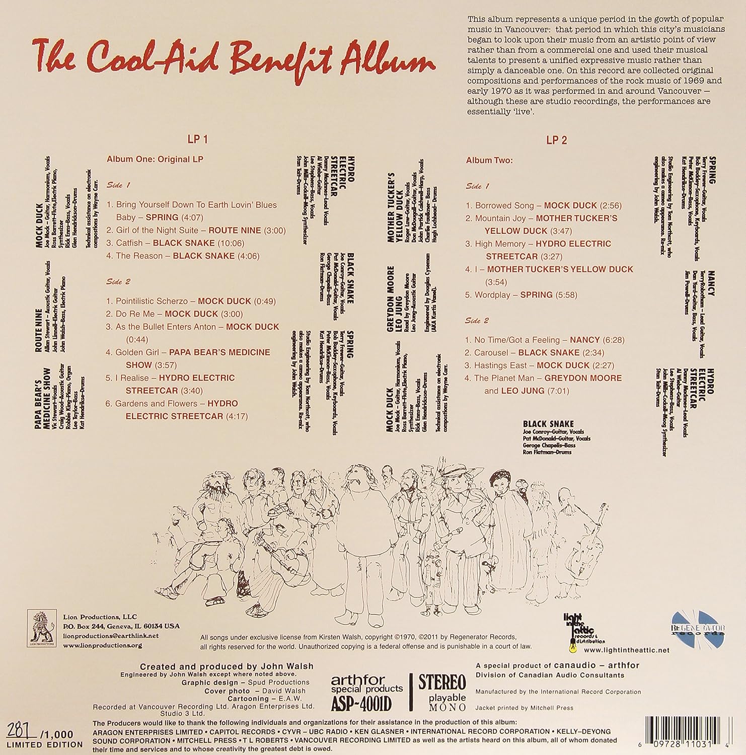 The Cool Aid Benefit Album RMST