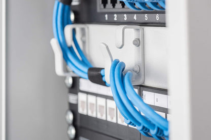 DIGITUS Patch Panel Modular - 12 Ports - 10-inch Rack Mount 1U - Keystone Module Distributor Field - Shielded - Black