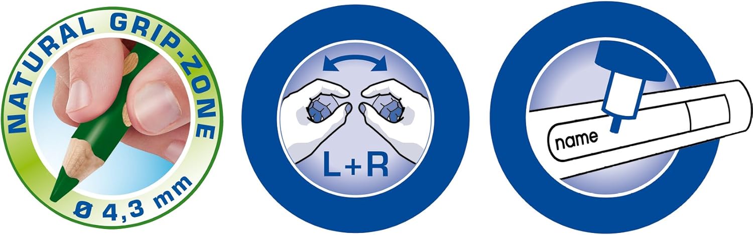 LYRA Groove kartonnen etui met 12 kleurpotloden