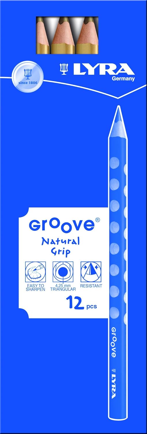 LYRA Groove kartonnen etui met 12 kleurpotloden