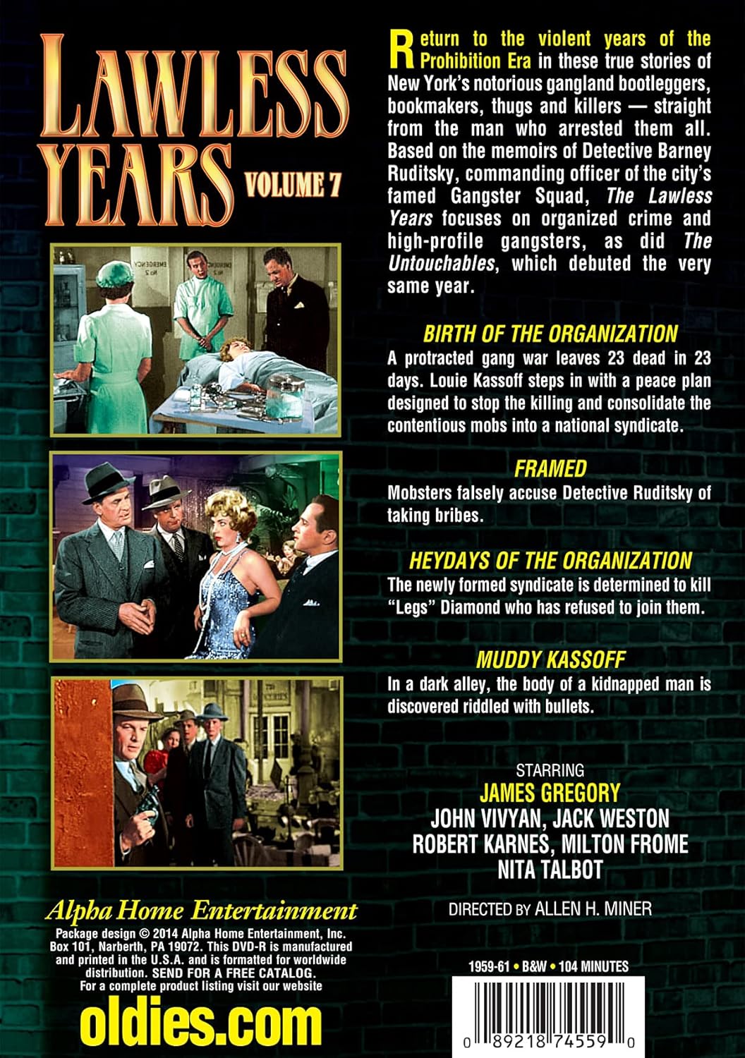 Lawless Years, Volume 7: 4-Episode Collection