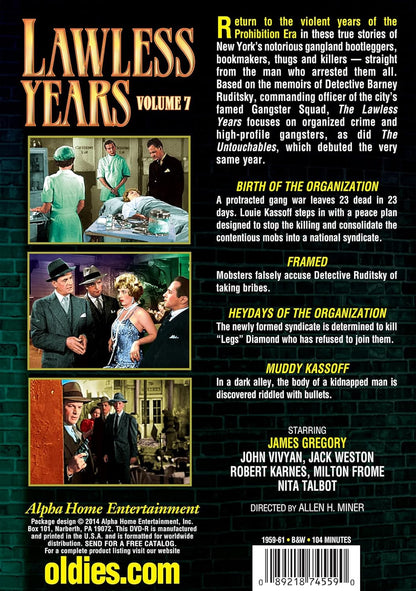 Lawless Years, Volume 7: 4-Episode Collection
