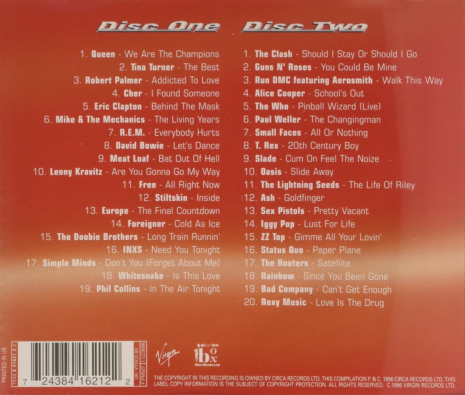 Best Rock Anthems...ever - Audio Cd - New Item