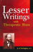 Lesser Writings