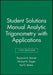 Analytic Trigonometry with Applications, 11e Student Solutions Manual