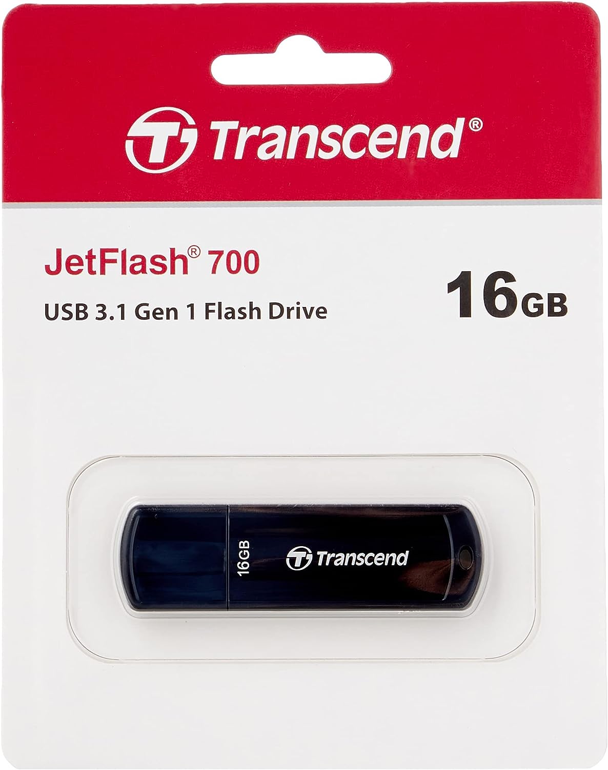 Transcend JetFlash TS16GJF700, Chiavetta USB 3.1, Gen 1, 16GB
