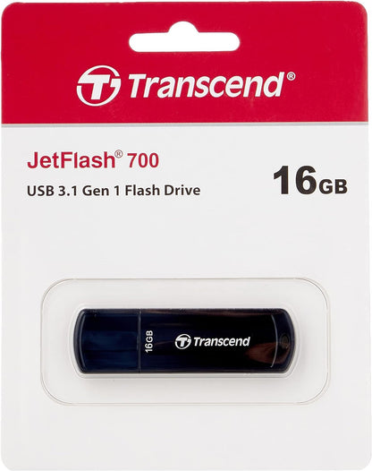 Transcend JetFlash TS16GJF700, Chiavetta USB 3.1, Gen 1, 16GB