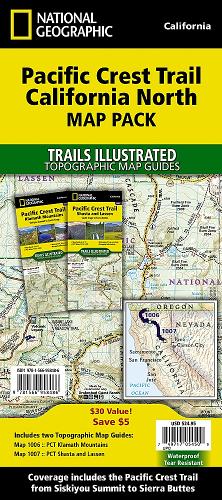 Pacific Crest Trail: California North (Map Pack)