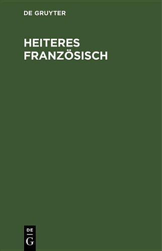 Heiteres Französisch (German Edition