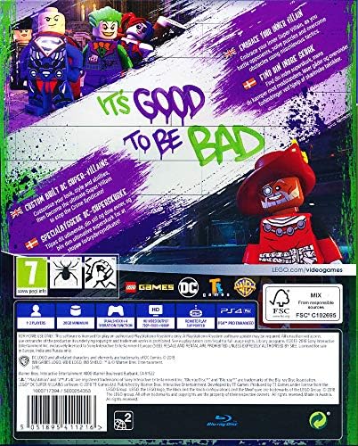 Lego DC Super-Villains (Playstation 4) (PS4