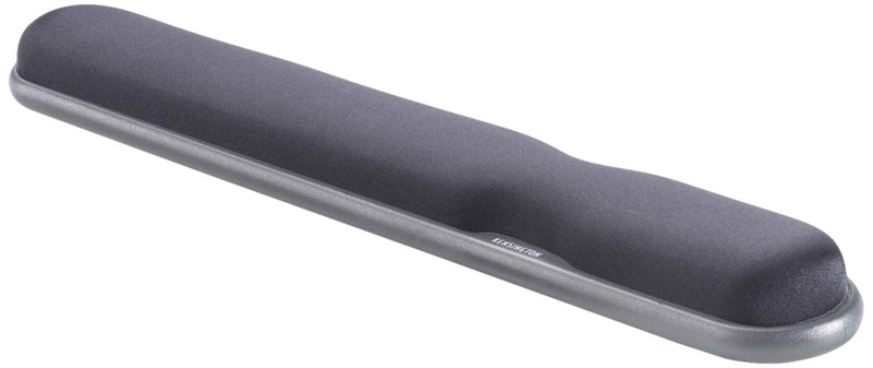 Kensington Height Adjustable Ergonomic Gel Keyboard Wrist Rest with Wrist Support Pad - 497 x 77 x 34 mm - Black (22701