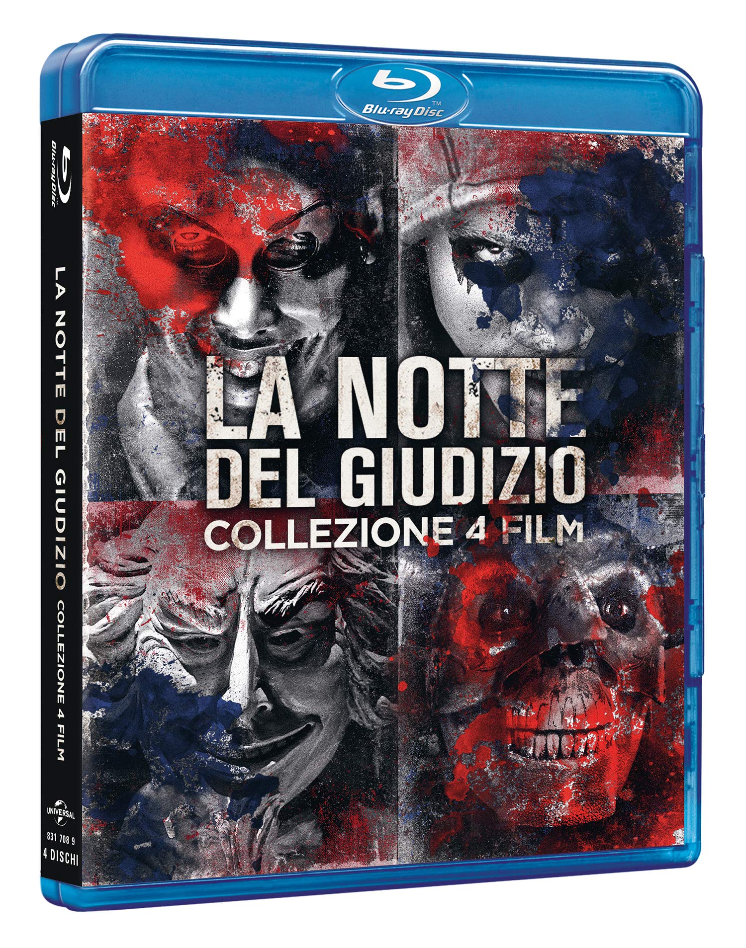 la notte del giudizio collection (4 blu-ray) box set BluRay Italian Import