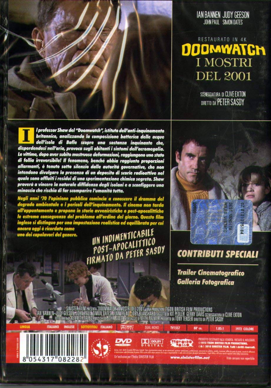 Doomwatch-I Mostri Del 2001 (Restaurato in 4K)