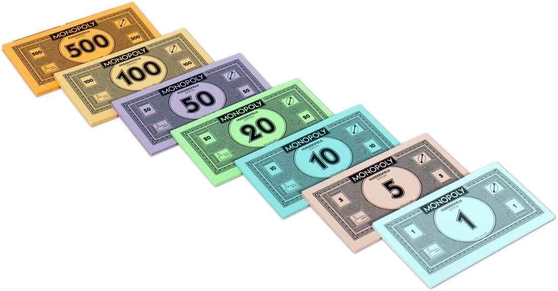 Winning Moves Huddersfield Monopoly Board Game, Advance to Stafflex, The Mount School, Huddersfield Lawn Tennis and Squash Club and trade your way to success, makes a great gift for ages 8 plus