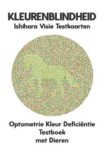 KLEURENBLINDHEID Ishihara Visie Testkaarten Optometrie Kleur Deficiëntie Testboek met Dieren
