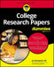 College Research Papers For Dummies