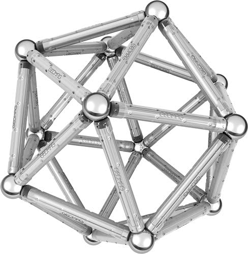 Geomag 040 - Pro-L Pocket Set, Magnetic Construction Set for 8 years to 99 years, 53 Pieces