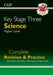 KS3 Science Complete Revision & Practice - Higher (with Online Edition)