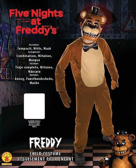 Rubie's Official Childrens Freddy Five Nights at Freddy's Fancy Dress Costume, 132 cm - Medium, 5/7 Years