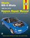Mazda MX-5 Miata for Mazda MX-5 Miata models (1990-2014) Haynes Repair Manual (USA)